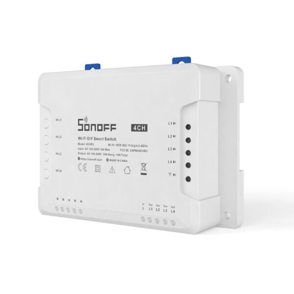 Sonoff 230V AC 4CH R3 4 Channels Smart Switch Support